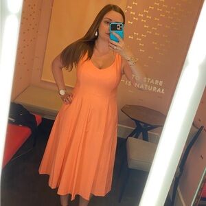 Kate Spade brand new elegant Coral Sleeveless Dress